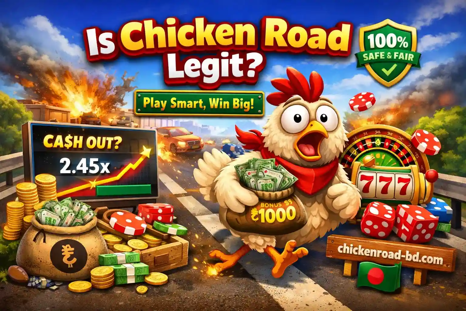 Is Chicken Road Game legit?